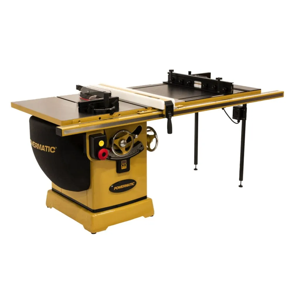 10" Table Saw with 50" Rip Capacity Accu-Fence and Router Lift - 5 HP 3 Ph 230/460V - PM2000B