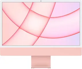 2021 Apple iMac (24-inch, Apple M1 chip with 8?core CPU and 8?core GPU, 4 ports, 8GB RAM, 512GB) - Pink