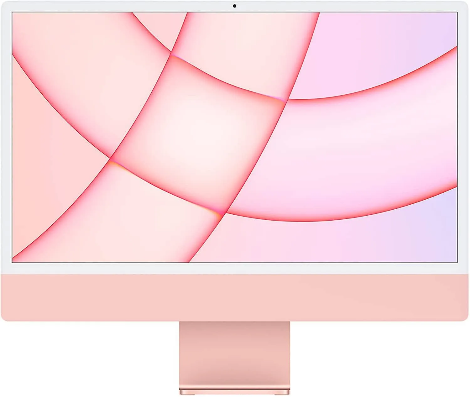 2021 Apple iMac (24-inch, Apple M1 chip with 8?core CPU and 8?core GPU, 4 ports, 8GB RAM, 512GB) - Pink