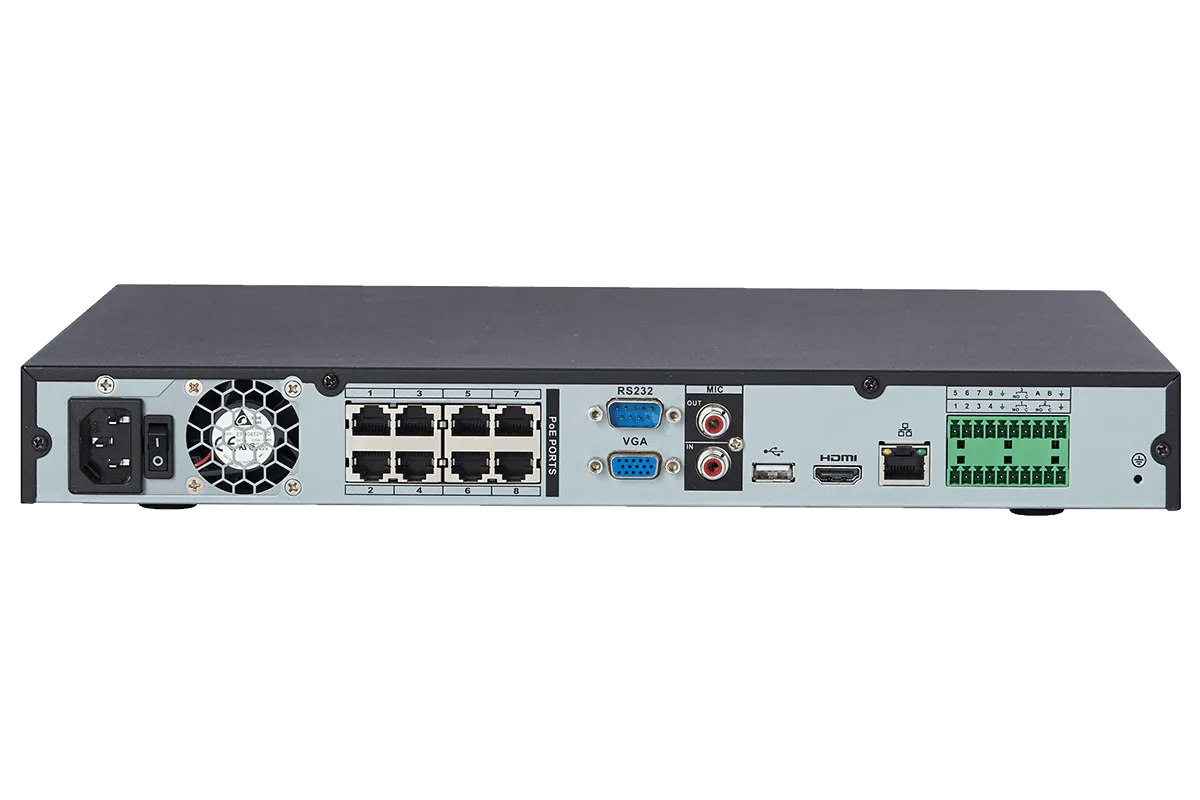 2K Security System NVR - 8 Channel