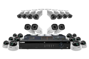 2K Security System with 32 Channel NVR, 6TB Hard Drive and 24 IP Outdoor Cameras