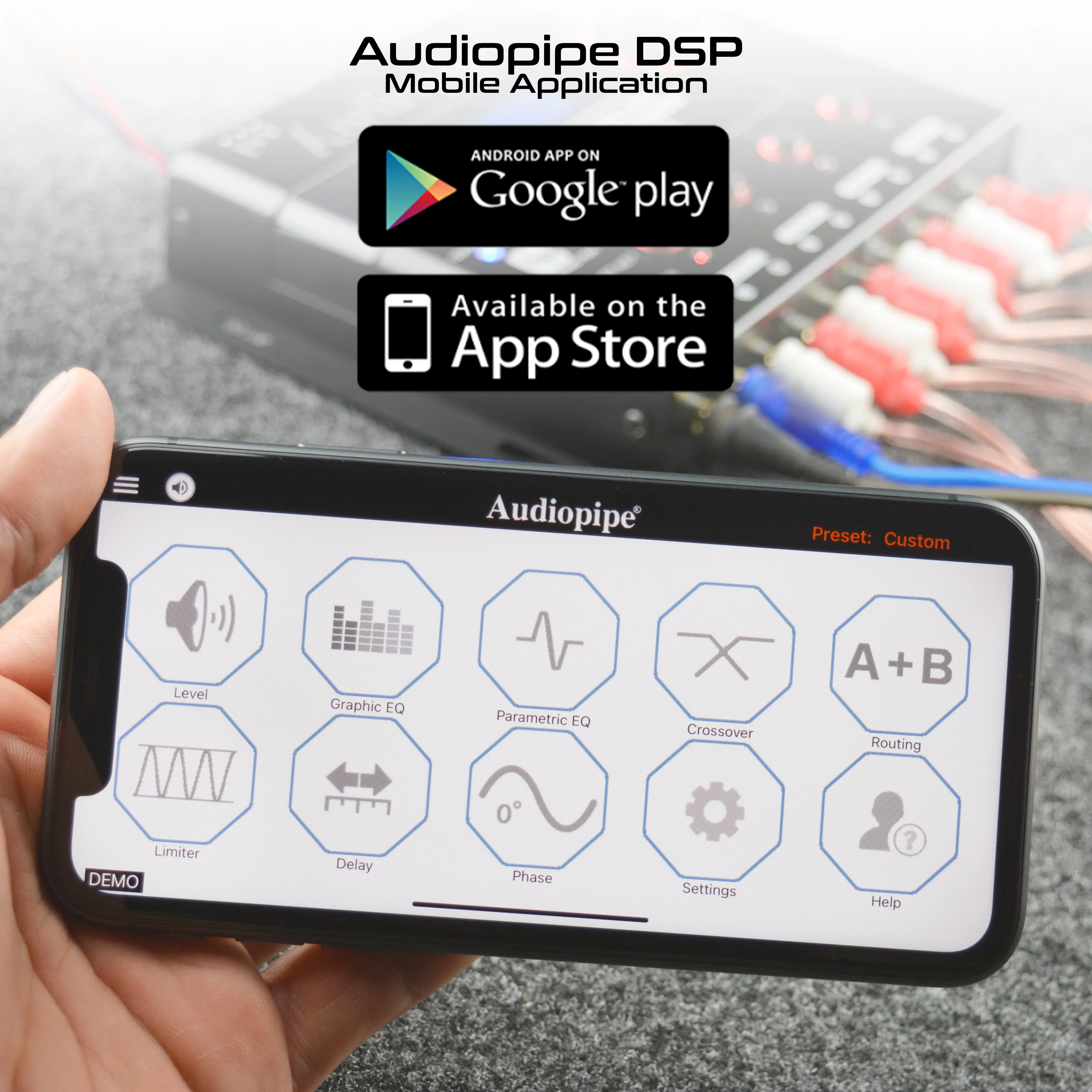 ADSP-CLEAN-APP - Digital Signal Processor with Remote Mobile Application Control