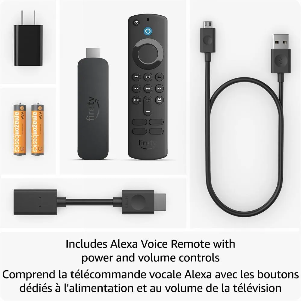 Amazon Fire TV Stick 4K streaming device, more than 700,000 movies and TV episodes