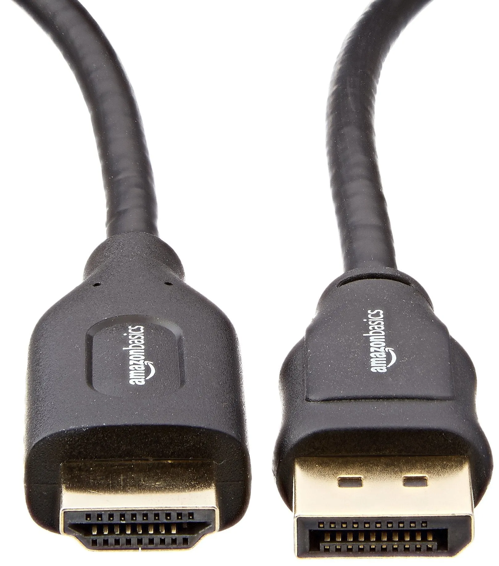 AmazonBasics DisplayPort to HDMI Adapter Computer Cable - 6 Feet, 10-Pack