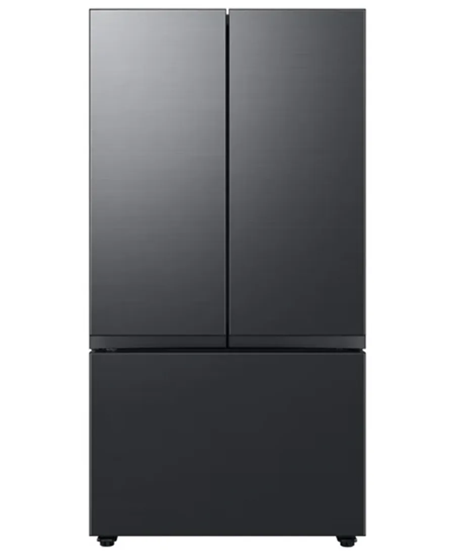 Bespoke French Style Fridge Freezer with Autofill Water Pitcher | Black