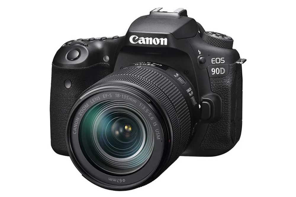 Canon EOS 90D DSLR Camera with 18-135mm Lens