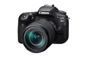 Canon EOS 90D DSLR Camera with 18-55mm Lens