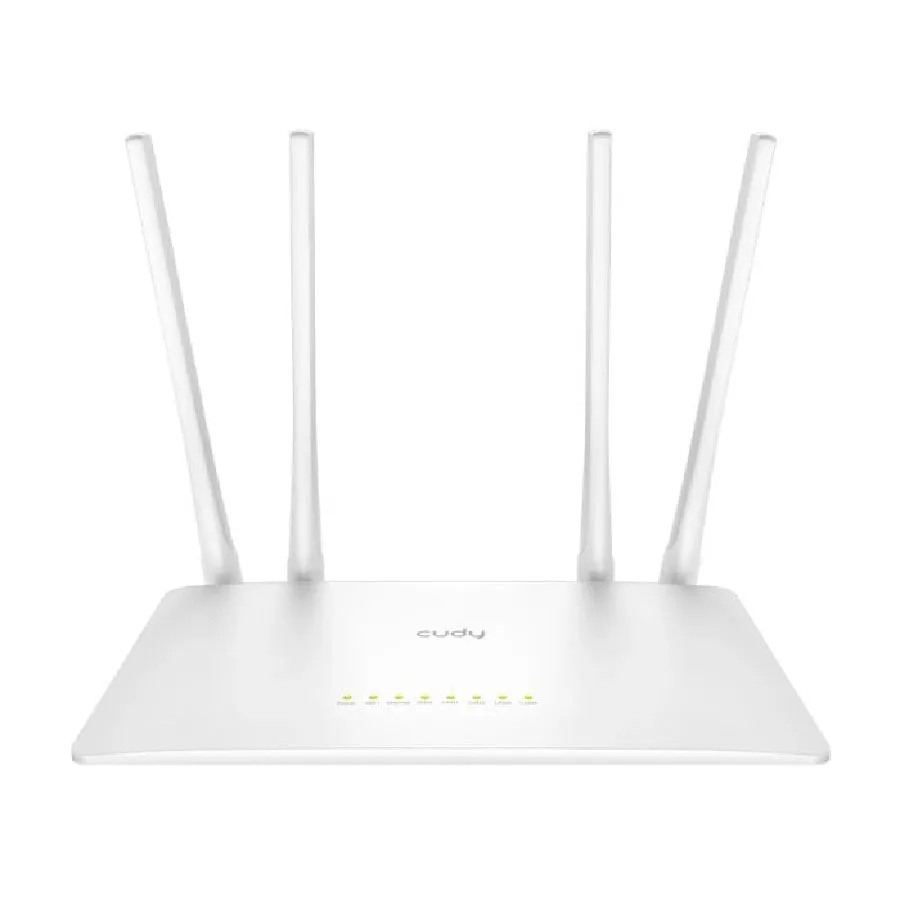 Cudy Dual Band WiFi 5 1200Mbps 5dBi Fast Ethernet Router | WR1200