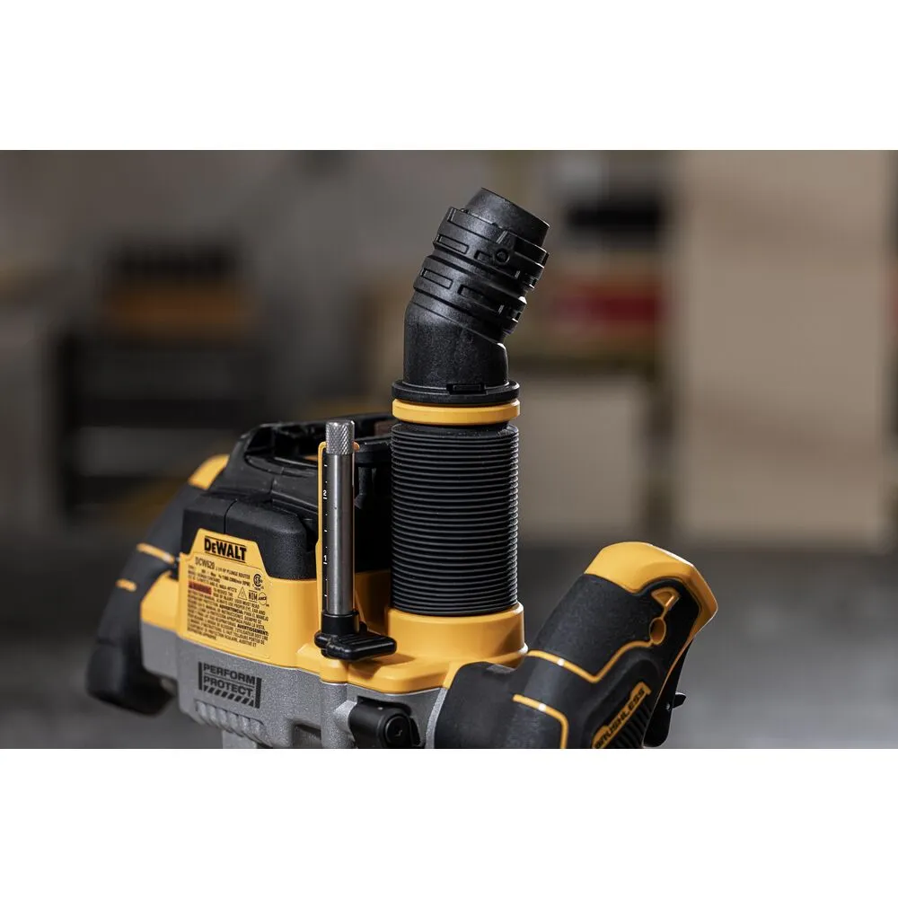 DeWalt DCW620B 20V MAX XR 2-1/4 HP Brushless Cordless Plunge Router - Bare Tool