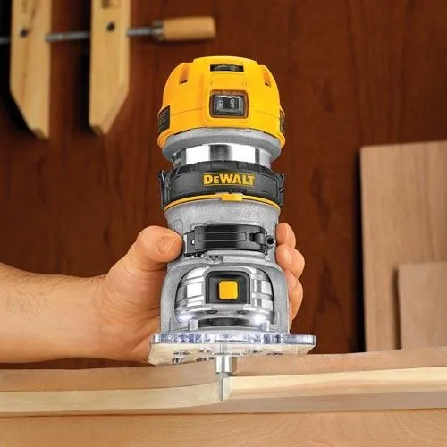 DeWALT DWP611PK 1.25 horsepower HP Compact Router Kit