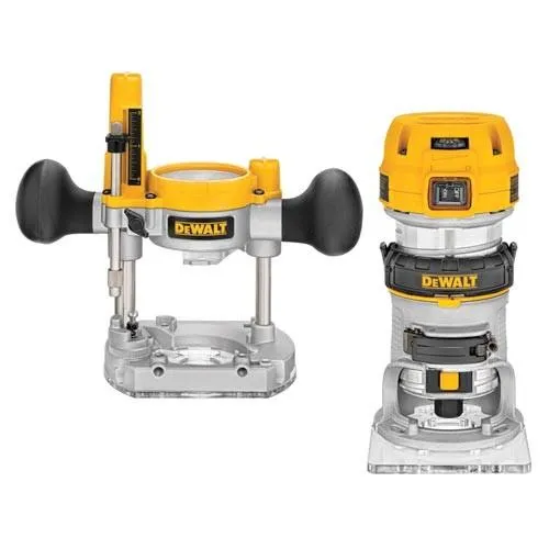 DeWALT DWP611PK 1.25 horsepower HP Compact Router Kit