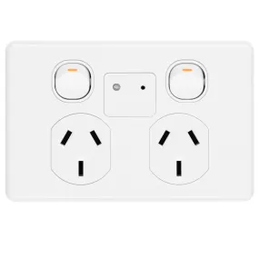 Double Power Point with Wi-Fi Extender