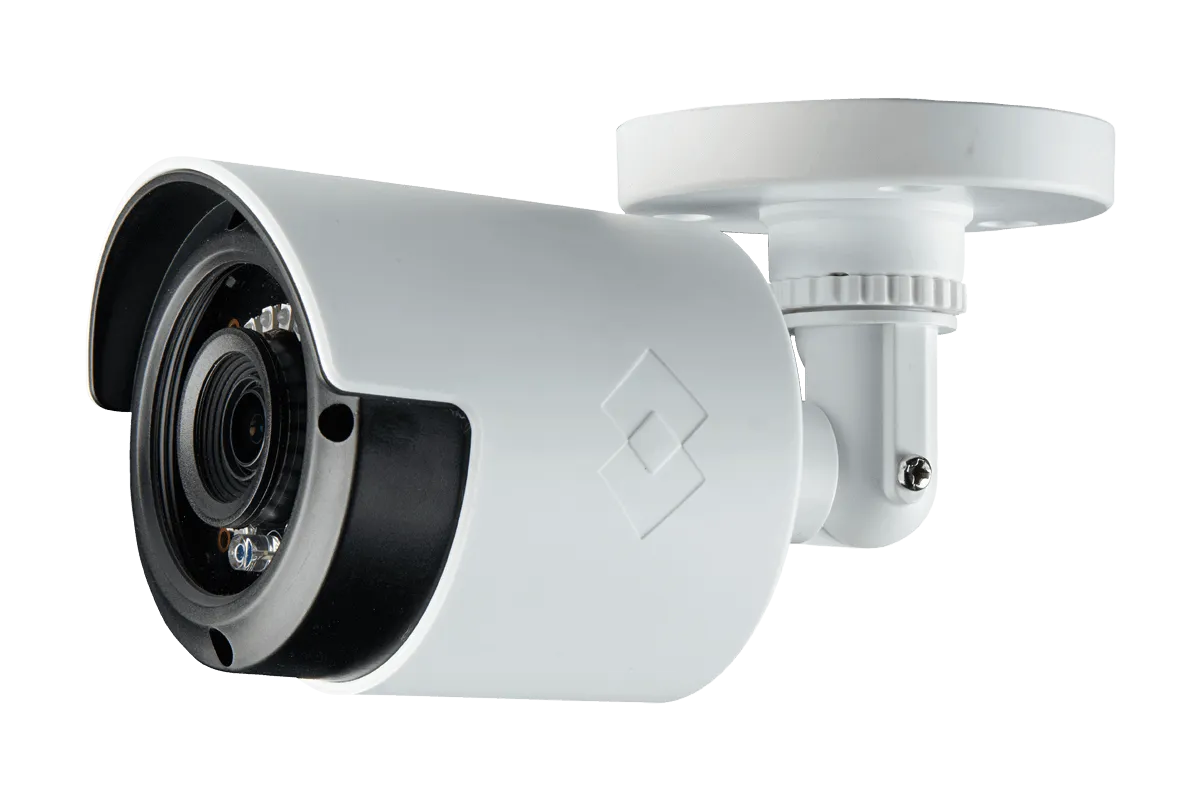 HD Security Camera System with four 1080p Bullet Cameras and LED Monitor