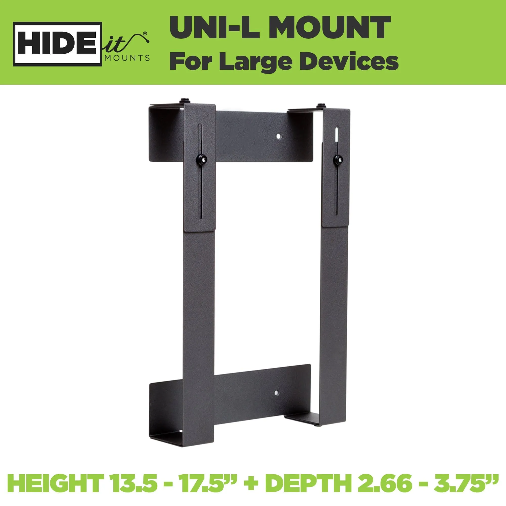 HIDEit Uni-L | Adjustable Large Device Wall Mount