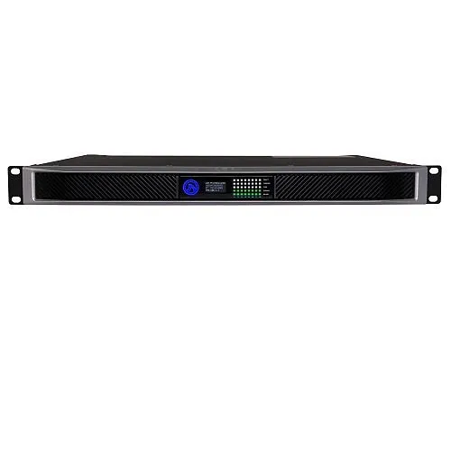 LEA Professional CONNECT 168D 19" 8-Channel Amplifier with Dante Inputs, 160W per Channel