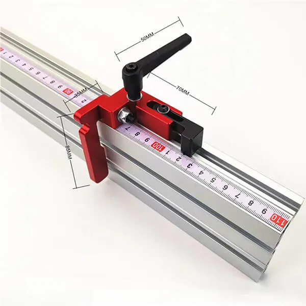 Levoite™ 75 Type T-Slot Miter Track Fence Stop For 75# T-track