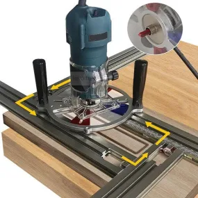 Levoite™ Trimming Machine Milling Groove Engraving Guide Rail System