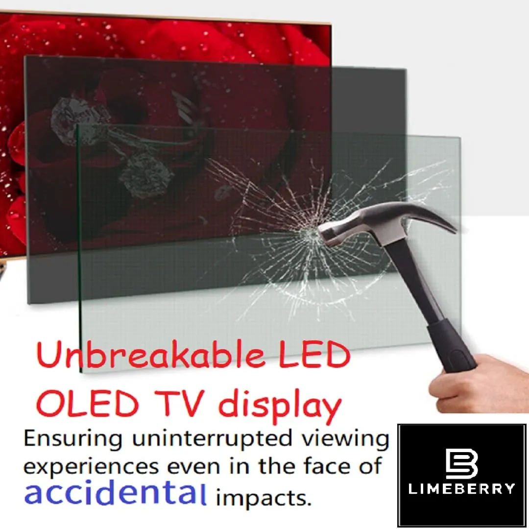 LIMEBERRY 127 cm (50 inches) 4K Ultra HD WebOs Smart QLED Unbreakable Display TV with Air Mouse and Google Voice Search Function (EQLED50)