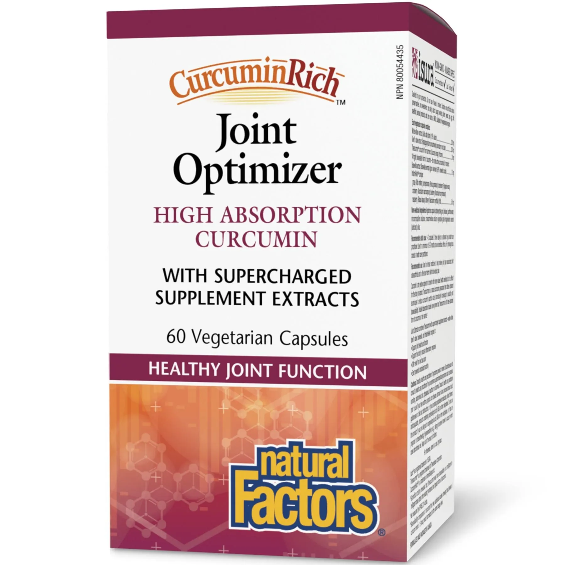 Natural Factors CurcuminRich Joint Optimizer 60s