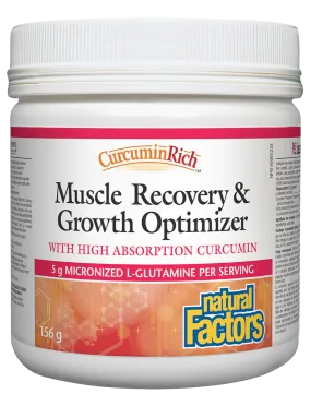 Natural Factors CurcuminRich Muscle Recovery & Growth Optimizer 156g