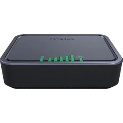 Netgear LB2120 4G LTE Modem with Dual Ethernet Ports, LTE CellularMod, 150Mbps Download, 50Mbps Upload - LB2120-100NAS