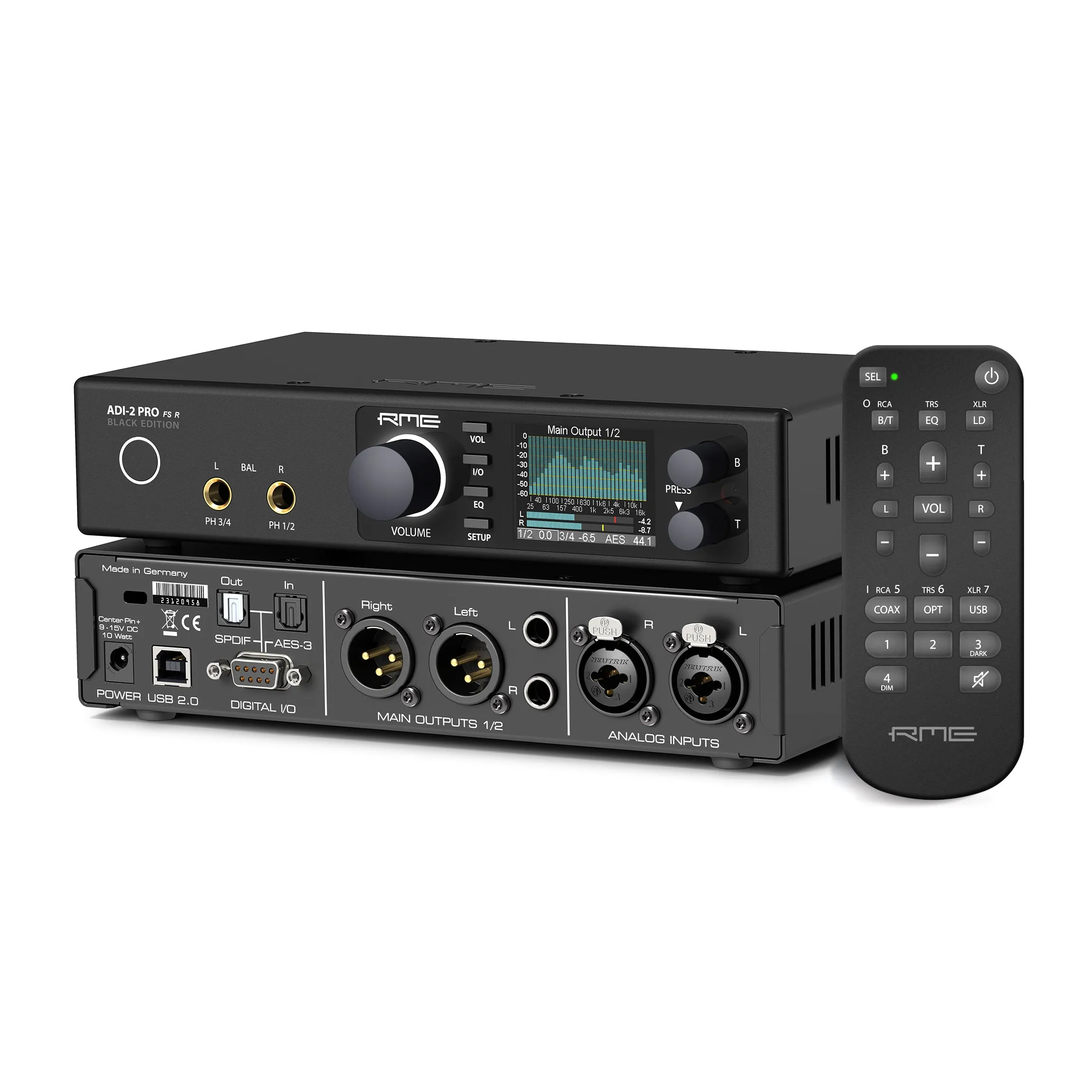 RME ADI-2 Pro FS R AD/DA Converter Black Edition