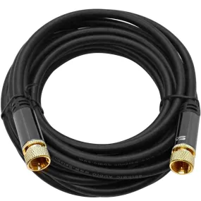 SA-DCAVC01-15 - 15 Foot Digital Audio Video Coaxial Cable - Premium Coax AV Cord