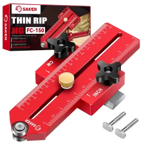 Saker Thin Rip Jig Table Saw Jig Guide