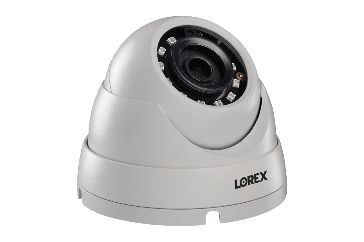 Security System with 6 Wireless Cameras, 2 Domes and Monitor