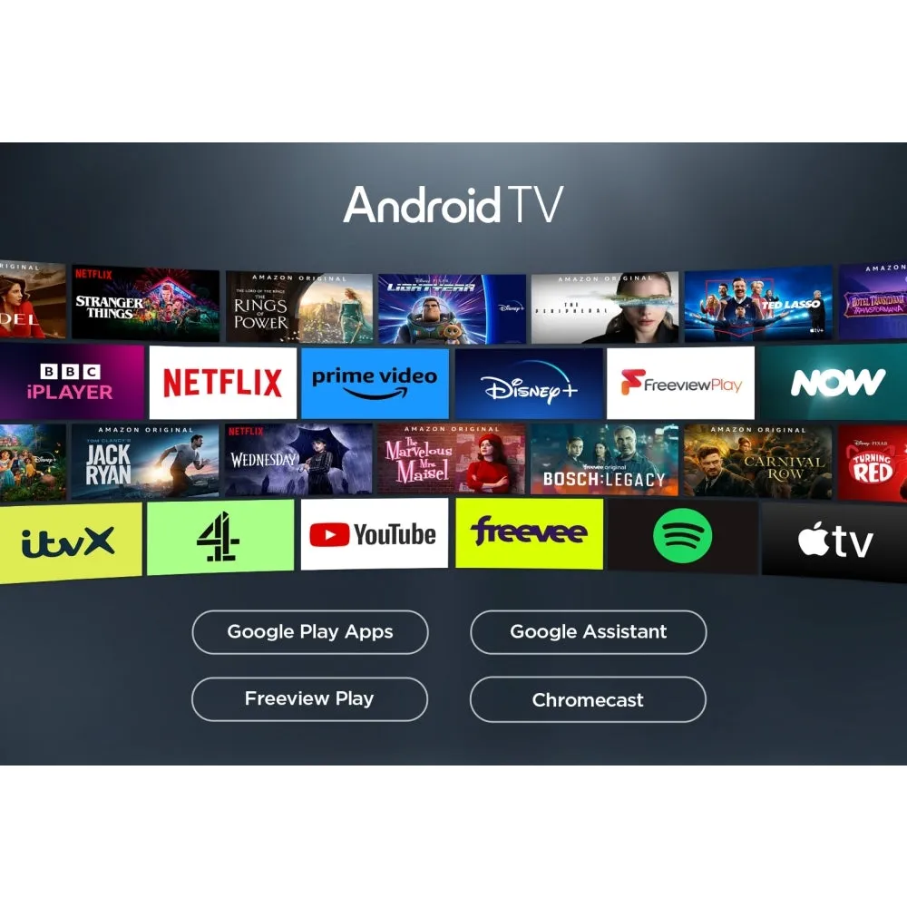 TCL 50P755K 50 Inch P755K 4K UHD HDR LED Smart Android TV 2024