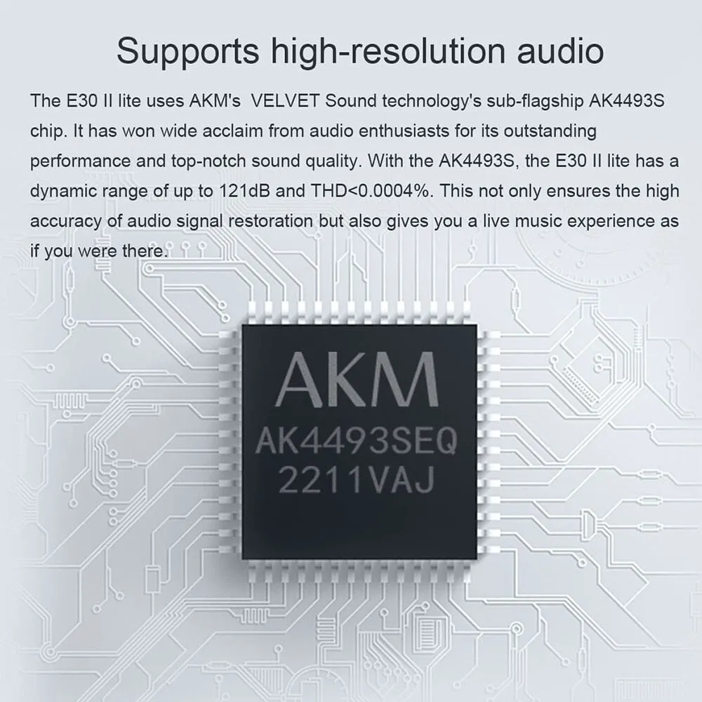 TOPPING E30 II Lite AK4493S Decoder Digital to Analog Convertor (DAC)