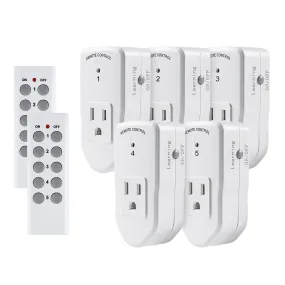 Wireless Remote Control Electrical Outlet Switch BN-LINK