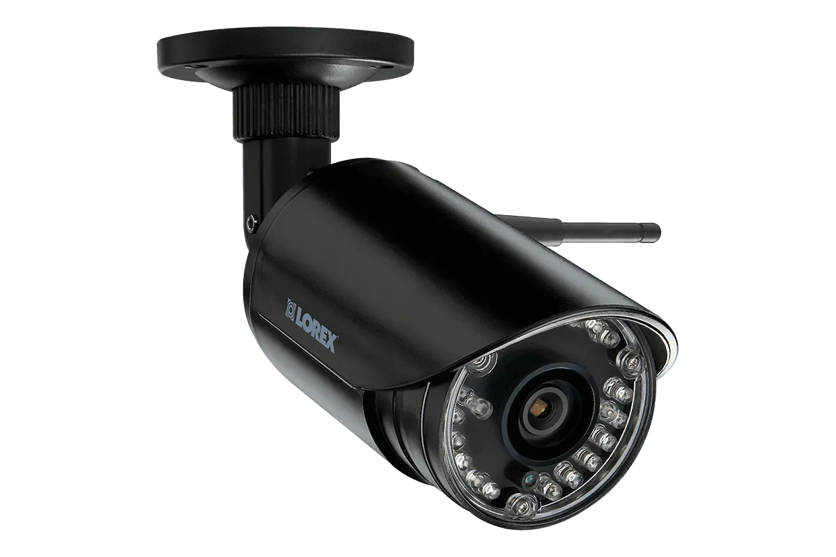 Wireless Security Camera System with 2 Outdoor 720p Wireless Cameras