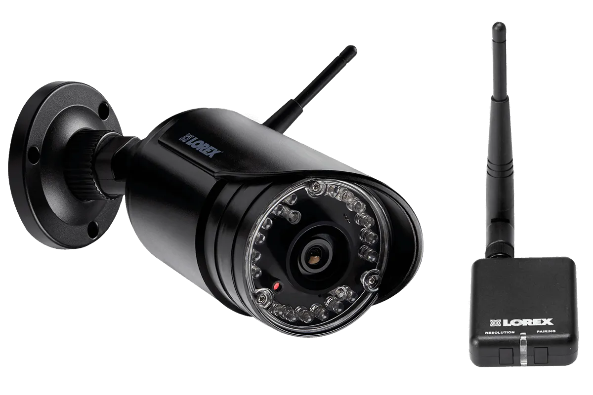 Wireless Security Camera System with 2 Outdoor 720p Wireless Cameras