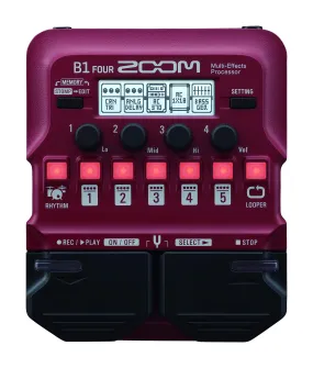 Zoom Bass Multi-Effects Pedal (B1 FOUR)